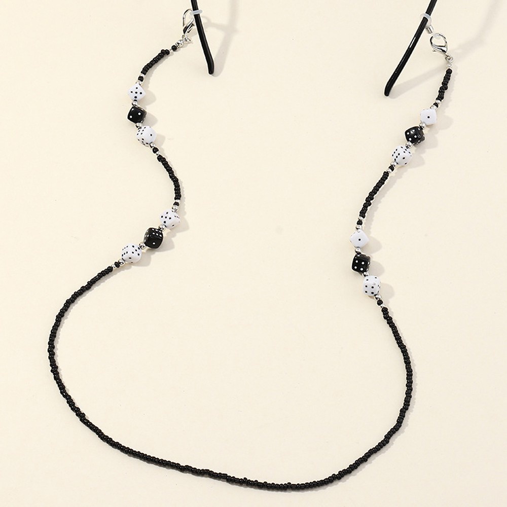 Dây Đeo Giữ Mắt Kính Bằng Acrylic Chống Trượt Thời Trang