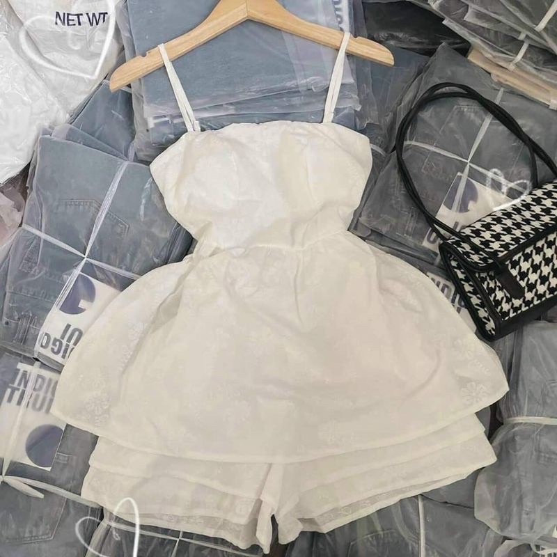 Set áo 2 dây babydoll