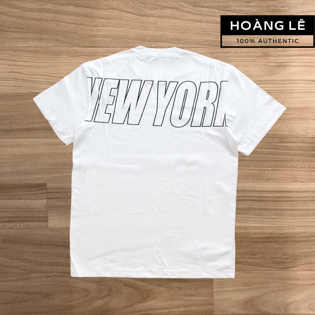 Áo NEWERA x MLB Big City New York màu trắng
