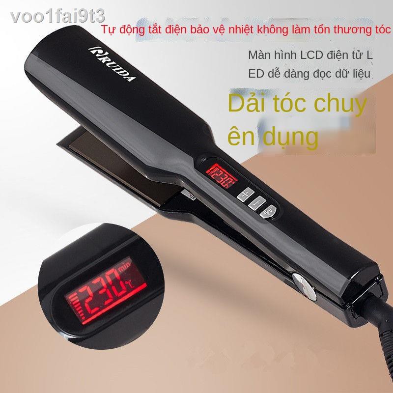 ( Sẵn)✣Không làm tổn thương tóc, kẹp duỗi máy gậy tóc mái, nẹp điện, bàn ủi lớn, chuyên dùng cho tiệm hớt nữ