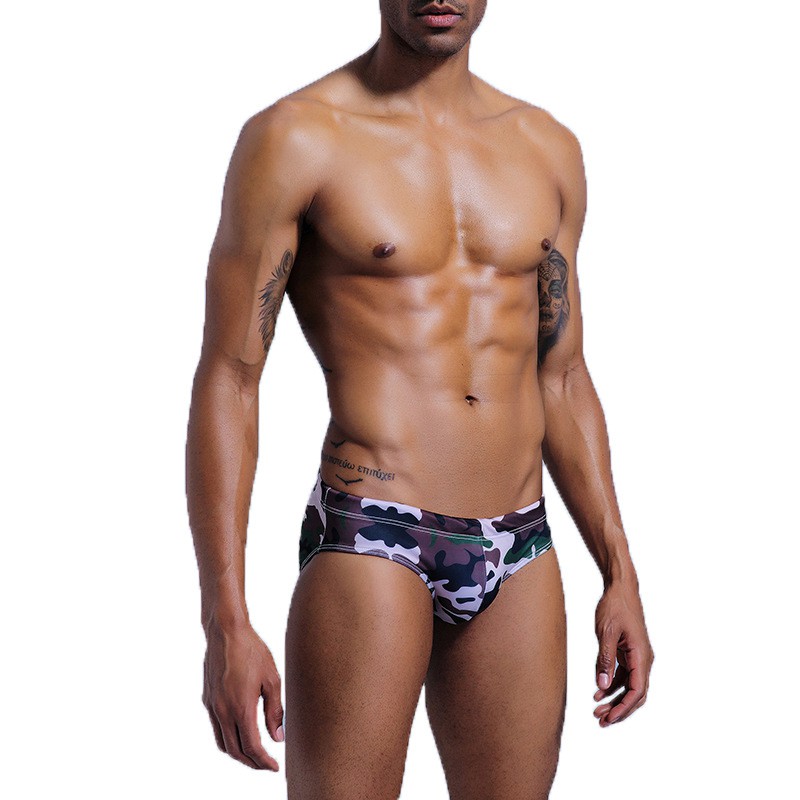 Quần Lót Nam Lưng Thấp Hoạ Tiết Rằn Ri Hiện Có 4 Kích Cỡ với miếng đệm | BigBuy360 - bigbuy360.vn