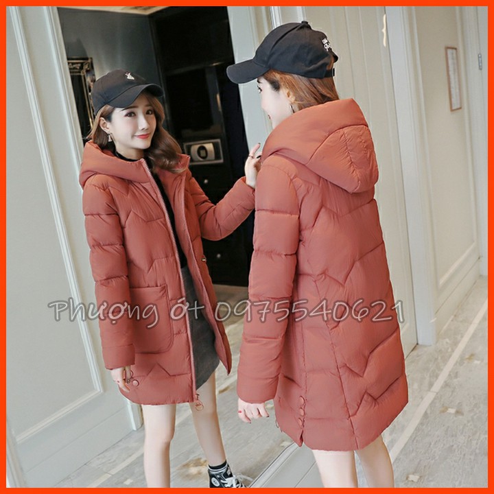 Áo phao nữ dáng dài | BigBuy360 - bigbuy360.vn