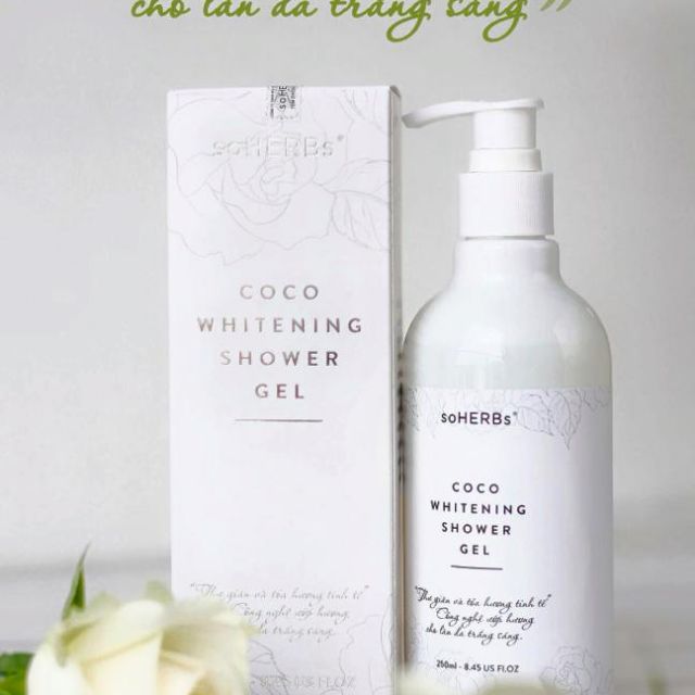 Sữa tắm Coco whitening shower gel