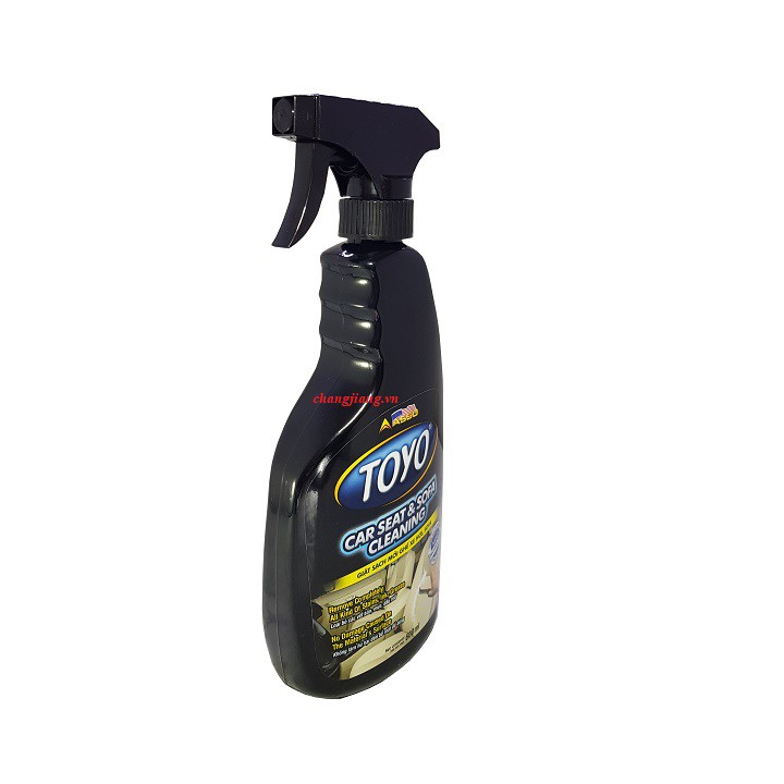 Chai Vệ Sinh Nệm Ghế Da ASSO TOYO CAR SEAT & SOFA CLEANING 600ml -GHẾ NỆM VÀ GHẾ DA Ô TÔ