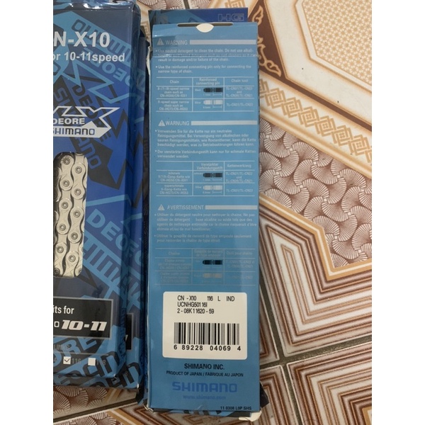 Xích , sên shimano 10 speed