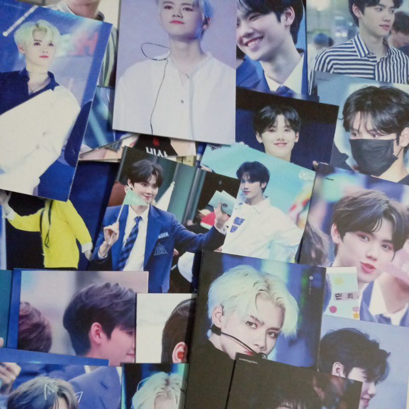 LOMO CARD 54 ảnh thành viên X1 - KANG MINHEE