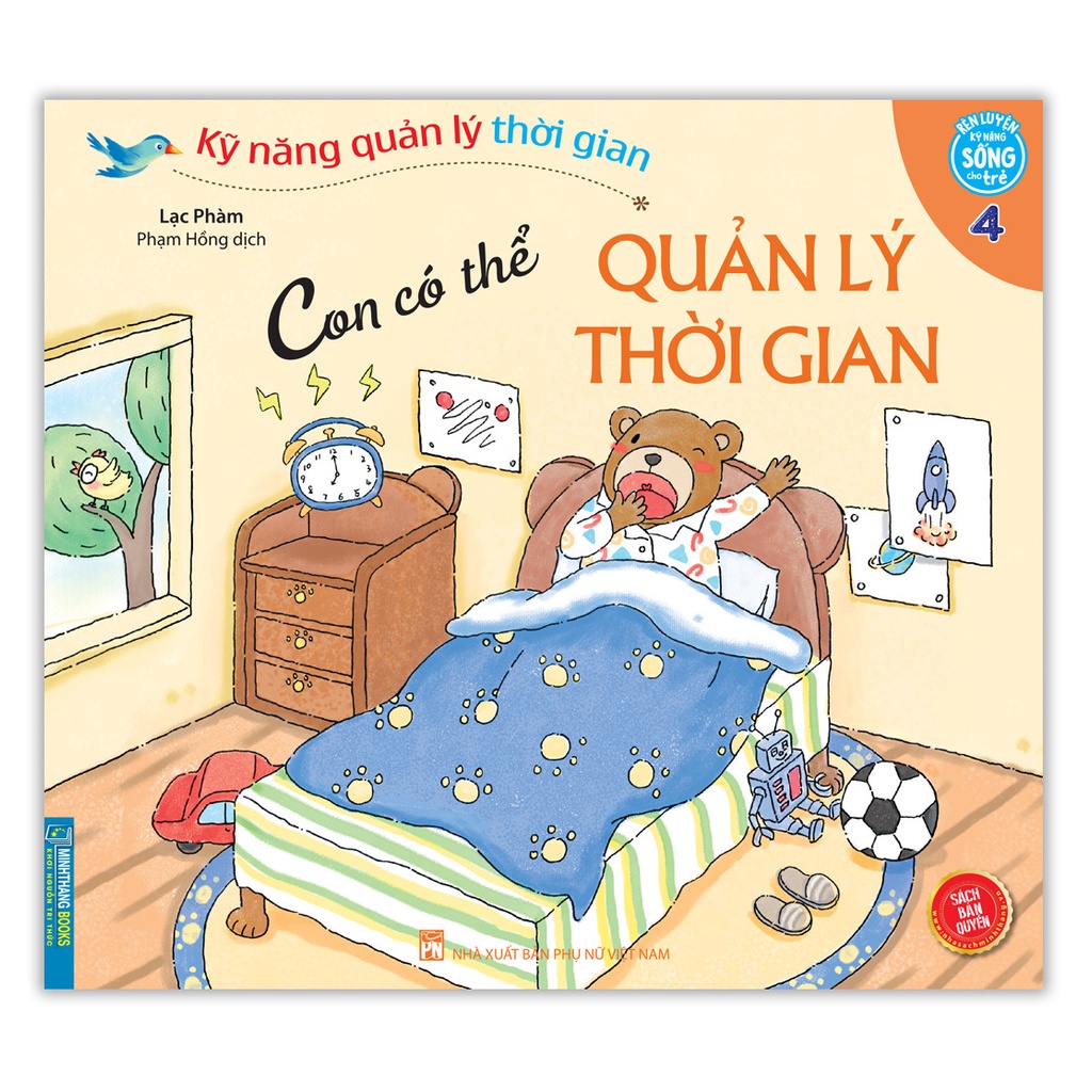Sách - Bộ 6 cuốn Rèn luyện kỹ năng sống cho trẻ - Kỹ năng quản lý thời gian