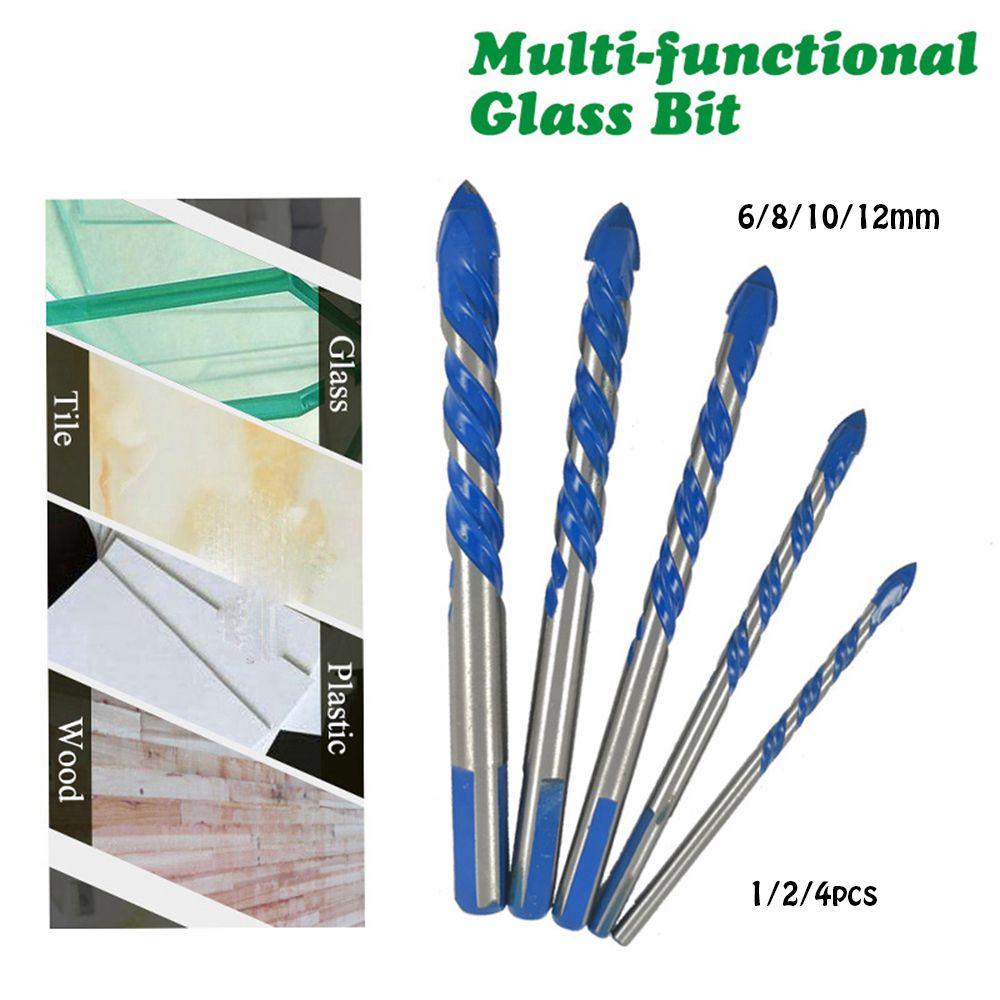 Bộ 1 / 2 / 4 Mũi Khoan Kính / Gạch Men / Gạch Men / Sứ Hình Tam Giác Đa Năng