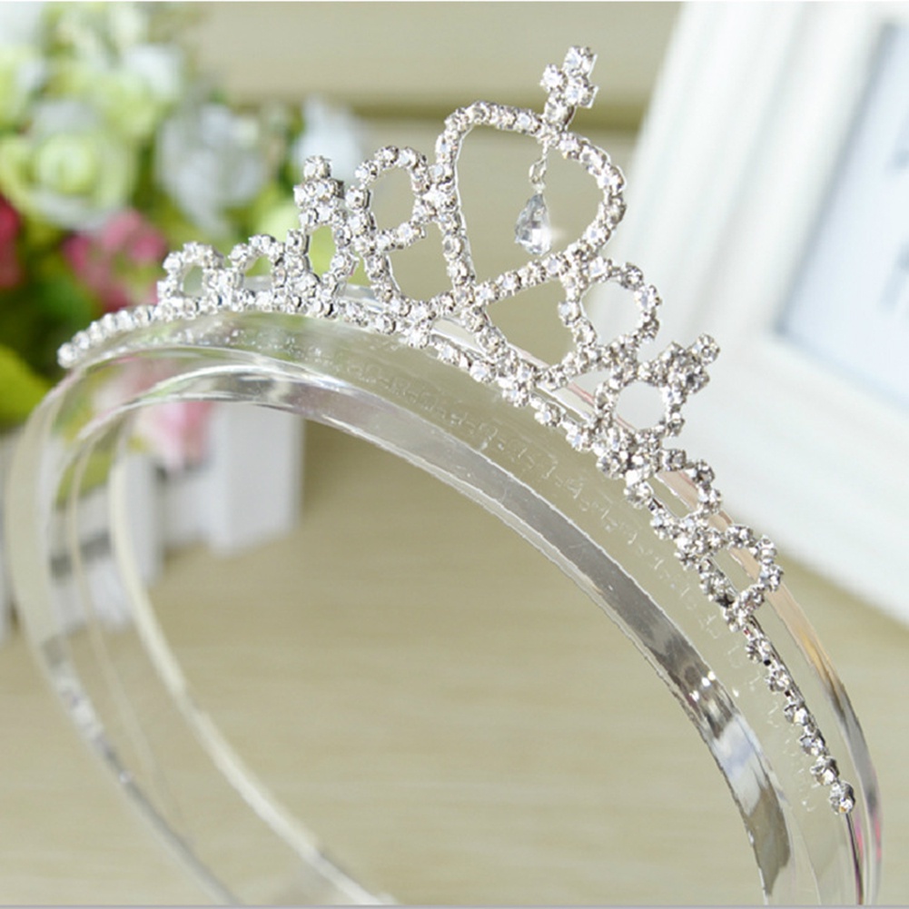 Vương Miện Cài Tóc Phong Cách Công Chúa Cho Bé Gái