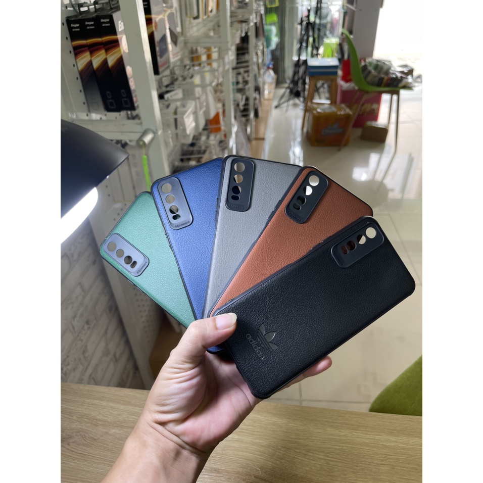 Ốp lưng da thương hiệu nam Vivo Y12s dẻo, mềm dàn hồi