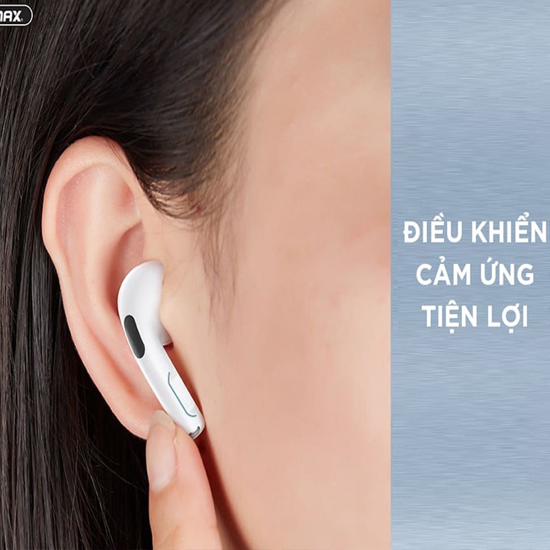 Tai Nghe Bluetooth TWS 10i Không Dây | Chống Ồn | Âm Chuẩn | Remax True wireles  Nhét Tai Vừa Vặn Không Đau Tai