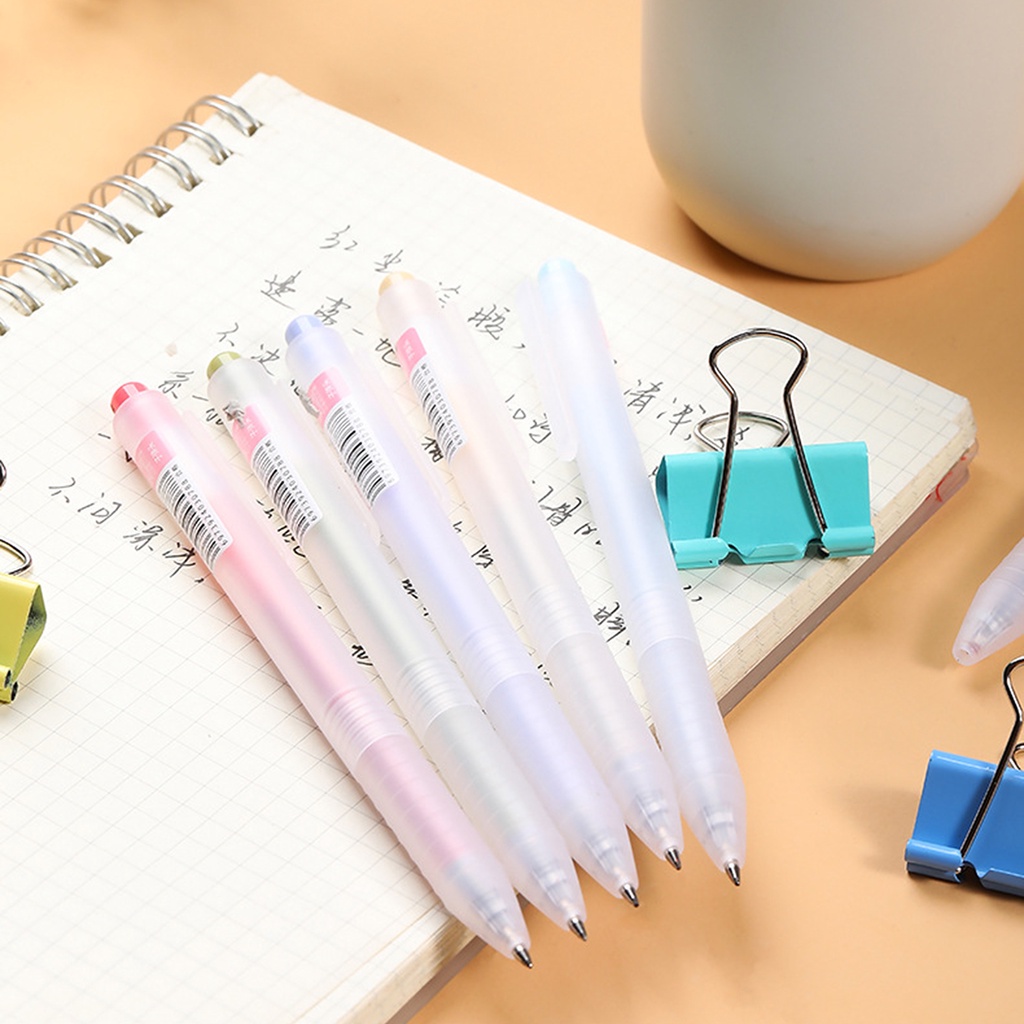 Bút Bi Mực Đen Ngòi 0.5MM Cho Học Sinh B7