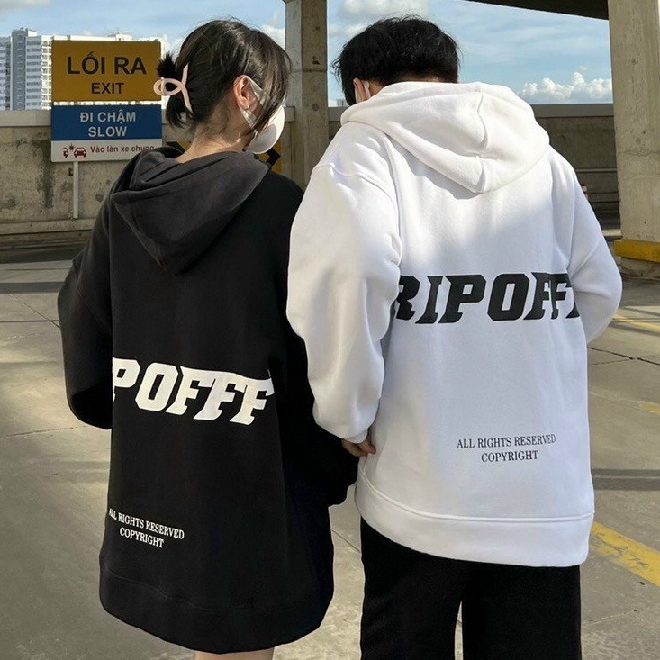 Áo khoác hoodie nam nữ cặp khoá kéo zip chất nỉ bông dày mịn cao cấp unisex form rộng tp874 bao đẹp mới