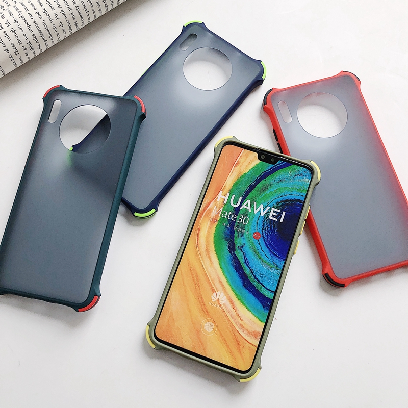 Ốp lưng Nhám chống sốc 4 góc Huawei Mate 30 20 10 Pro Lite 5G