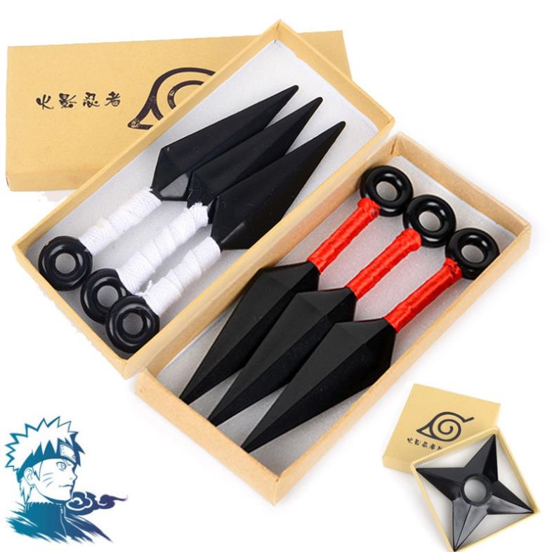 【COD】Anime Naruto Kunai Shuriken Cosplay Props Plastic Ninja Weapon darts Cosplay Accessories *