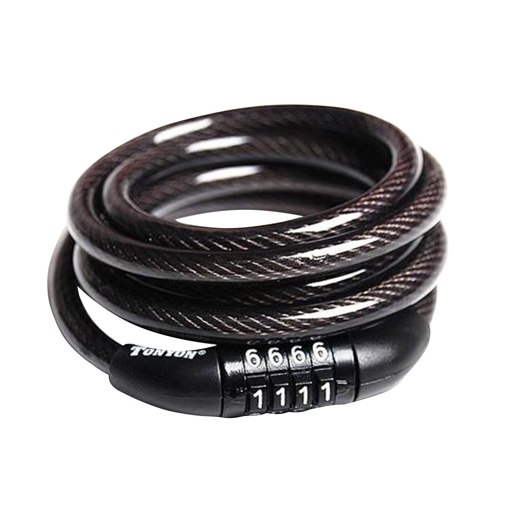 Ổ Khóa Mật Khẩu Kim Loại Nhẹ Chống Trộm Cho Xe Đạp/Xe Máy