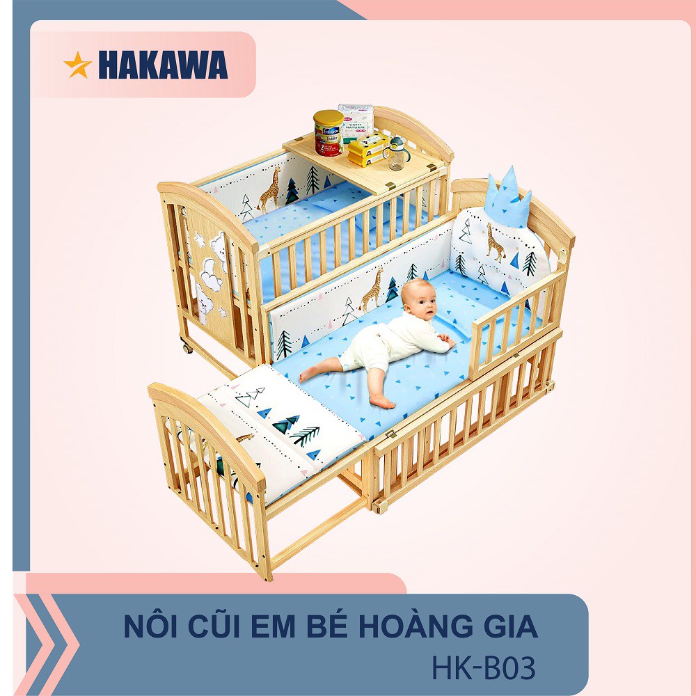 NÔI CŨI EM BÉ HAKAWA HOÀNG GIA 1 HK-B03 - PHÂN PHỐI CHÍNH HÃNG - BẢO HÀNH 3 NĂM CHÍNH HÃNG