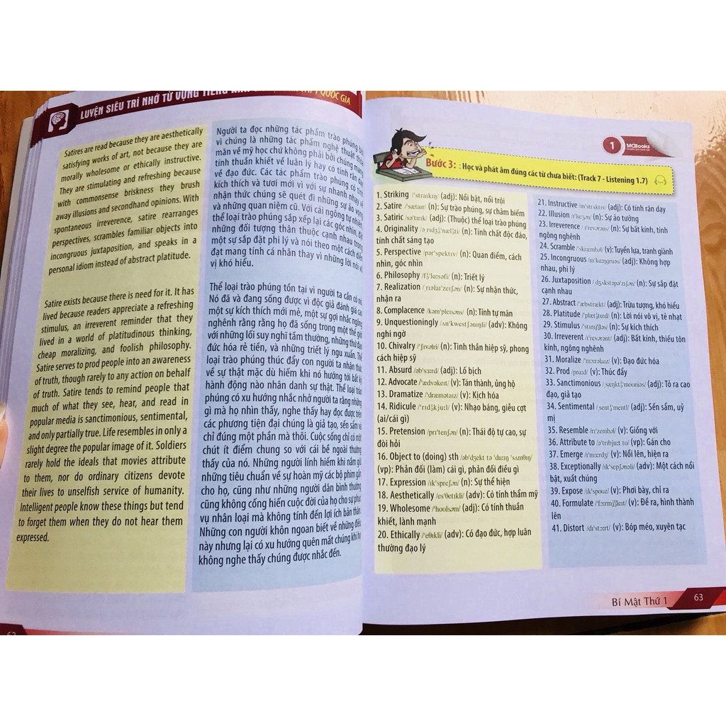 Sách - Luyện Siêu Trí Nhớ Từ Vựng Tiếng Anh Dành Cho Học Sinh THPT Quốc Gia
