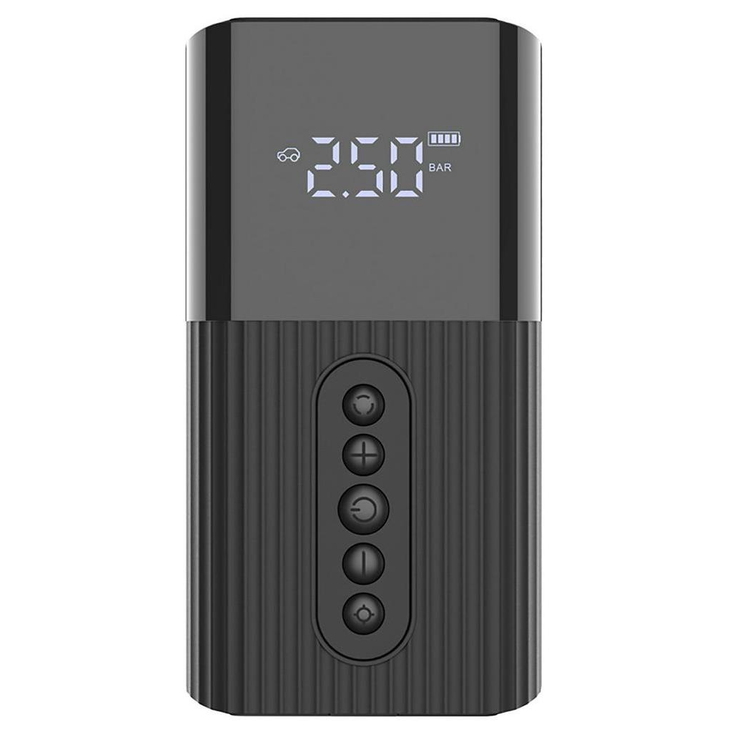 Có thể bán buôn Máy Bơm Hơi Lốp Xe Di Động Làm Đầy Nhanh Màn Hình Kỹ Thuật Số Lớn Công Suất Đôi Không Khí Điện Mini Cho Ô Tô Đạp Vermont055 Hàng giao ngay