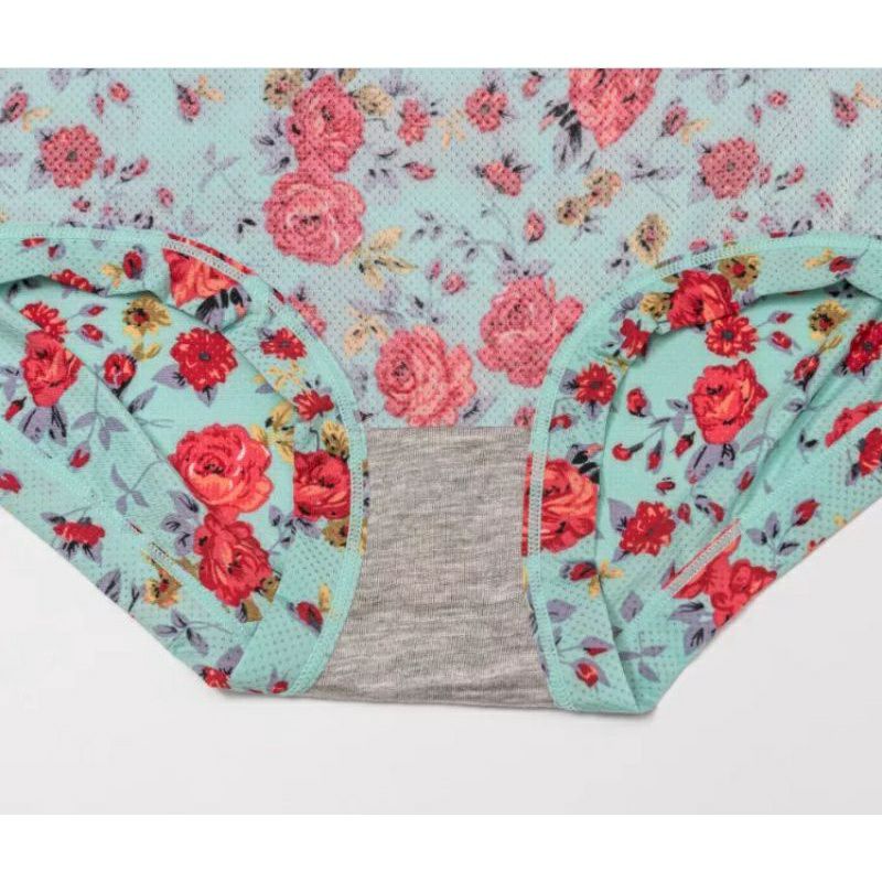 sét 10 quần lót su hoa thông hơi ,điều hòa thoáng mát