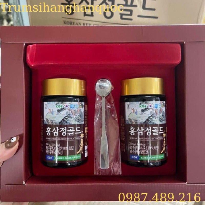 CAO CHIẾT XUẤT HỒNG SÂM HÀN QUỐC - Hộp 2 lọ 250gr