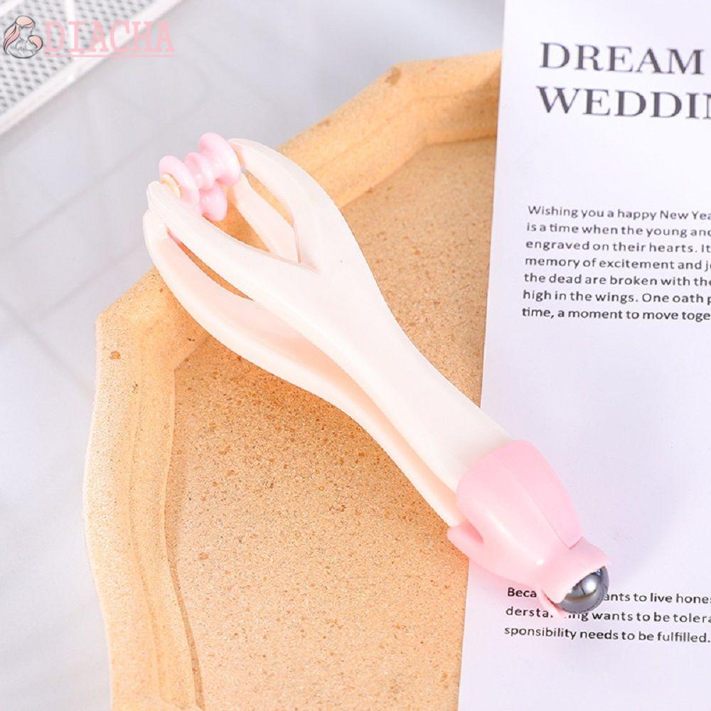 [Hàng mới về] Dụng cụ lăn mát xa ngón tay bằng nhựa đa năng tiện dụng cho nam và nữ