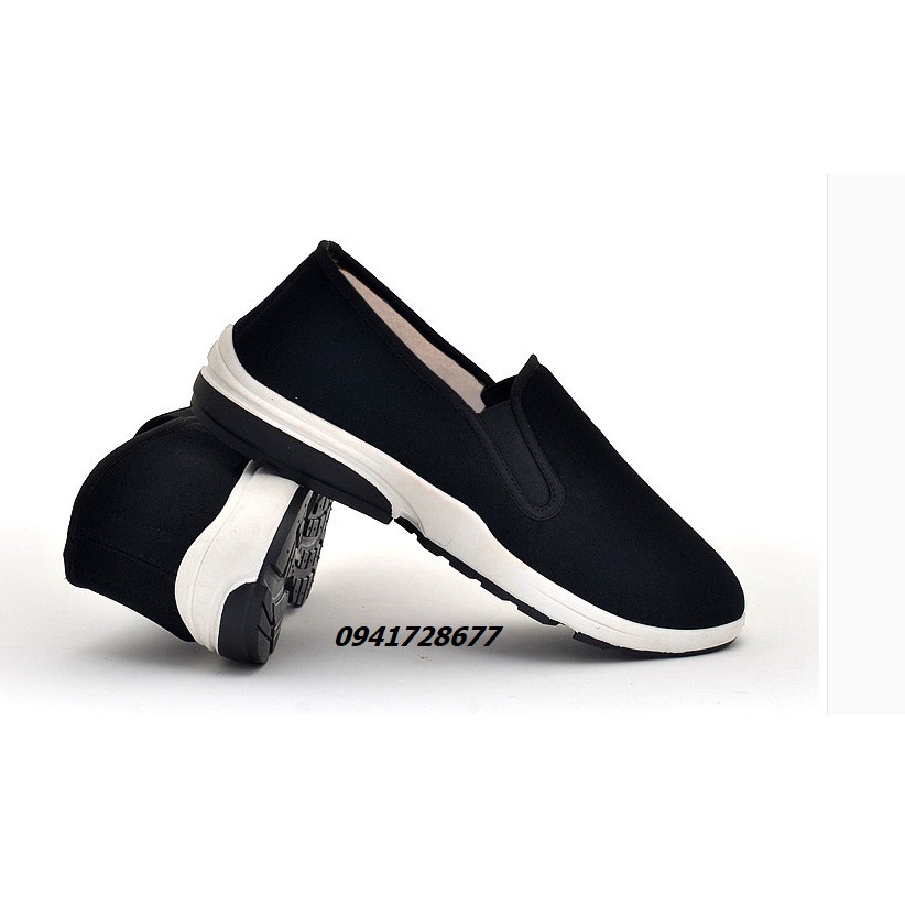 Giày lười thể thao nam Black | BigBuy360 - bigbuy360.vn