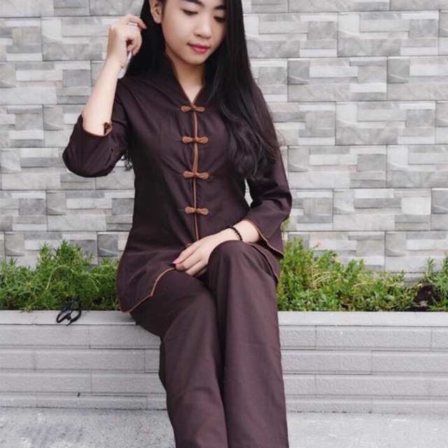Đồ Lam Đi Chùa - Kate Thái