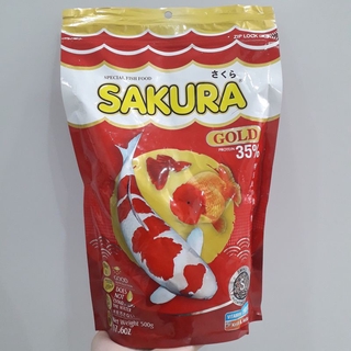 Cám Thái Sakura Chuyên cá Vàng và Koi