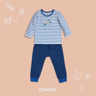 Bộ cúc vai voi kẻ xanh