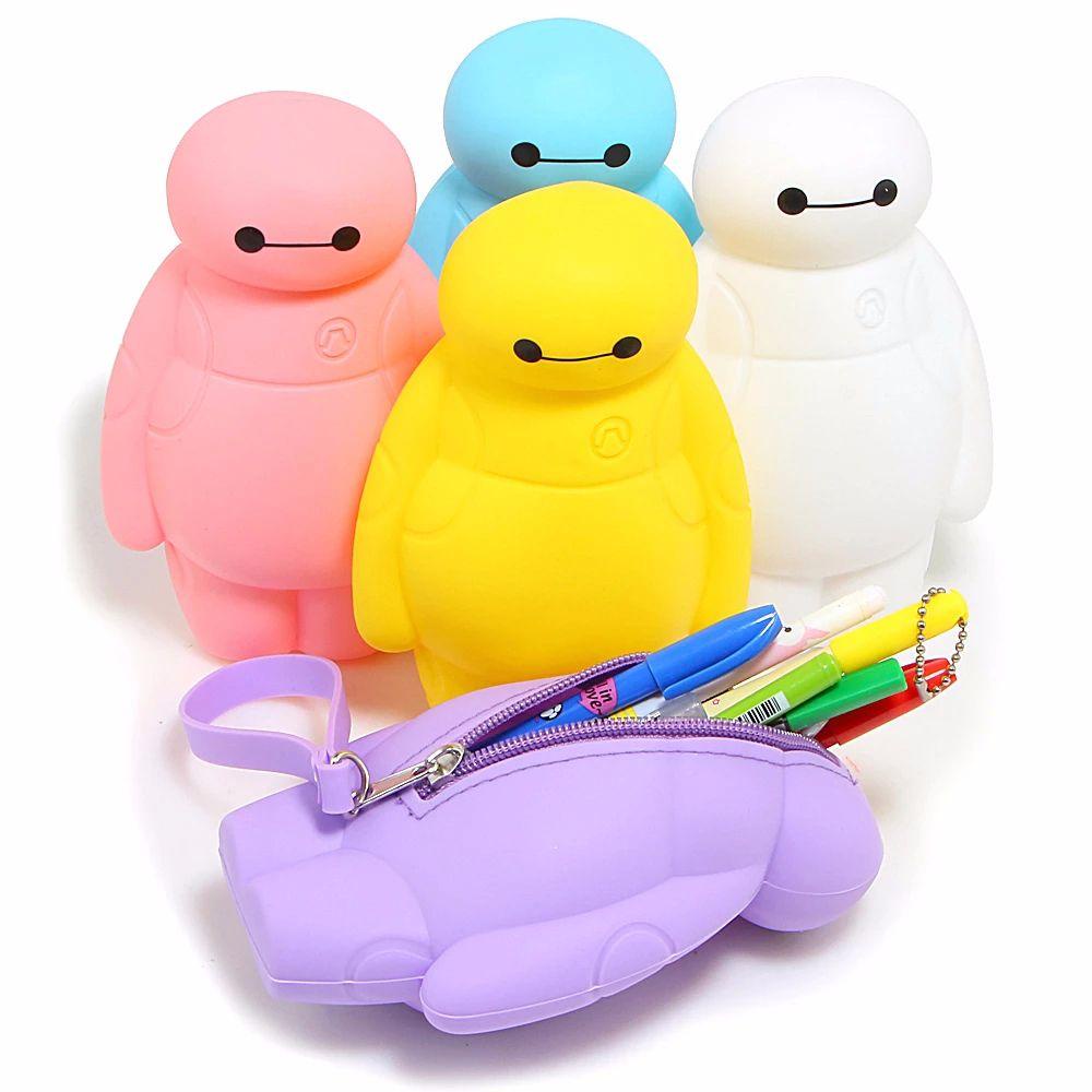 Túi Đựng Bút Đa Năng Hình Big Hero 6 QUINTON Baymax Dễ Thương