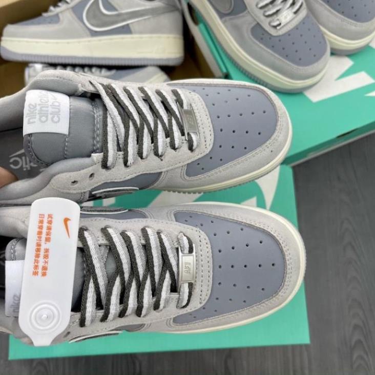 GIÀY AF1 ATHLETIC XÁM DA LỘN LAI AU CAO CẤP 1:1