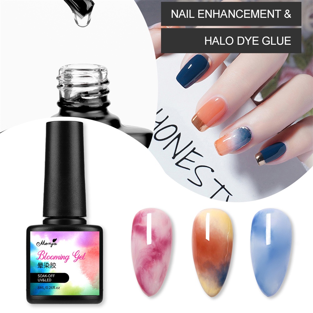 Sơn Móng Tay Gel Pha Màu Gradient Nhanh Chóng