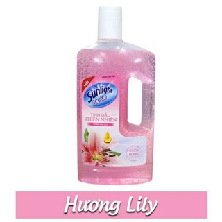 Nước lau sàn sunlight hương thơm mát chai 1lit