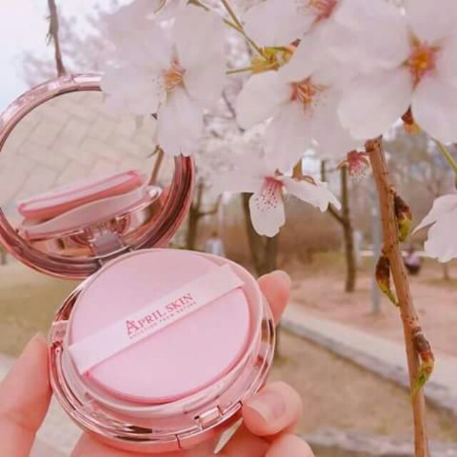 Phấn nước April Skin Magic Snow Cushion Pink SPF50++ PA+++
Phấn nước thần thánh đã ra mẫu mới Pink phấn nước thần tha