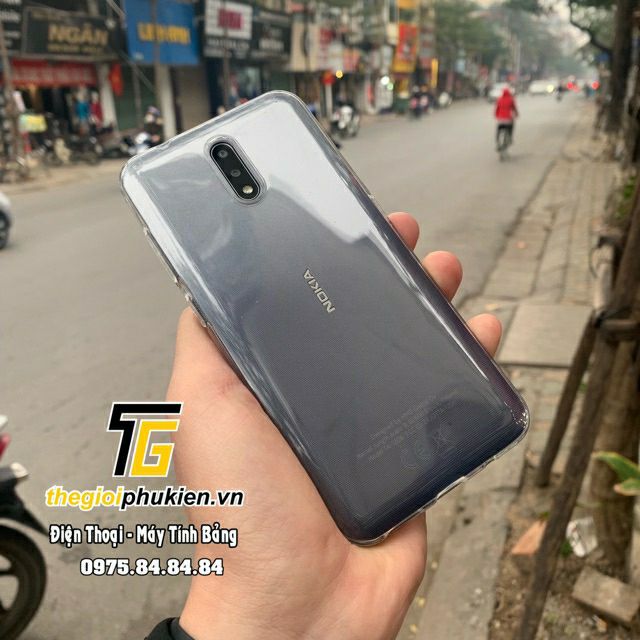 Ốp lưng Nokia 2.3 silicon dẻo trong suốt siêu mỏng 0.6mm