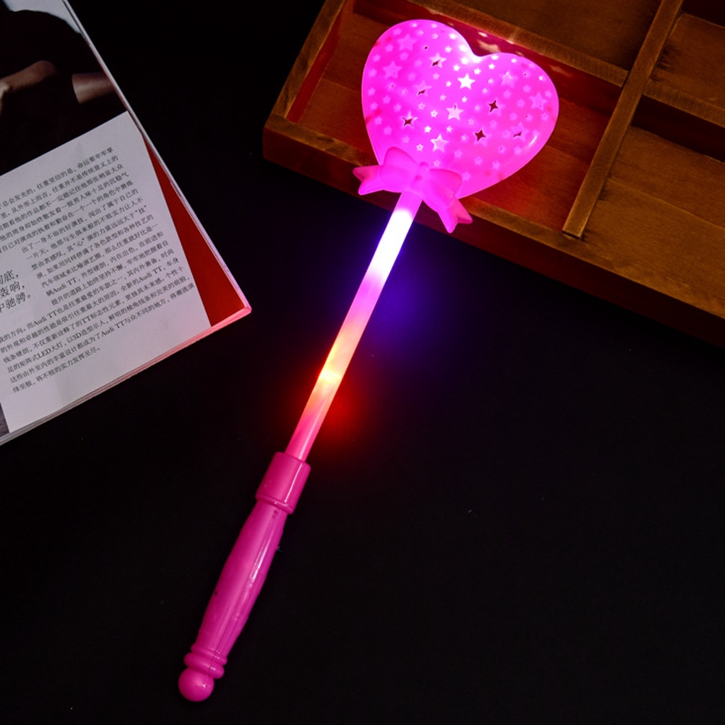 Gậy Đồ Chơi Ma Thuật Hình Ngôi Sao Năm Cánh Gắn Đèn Phát Sáng