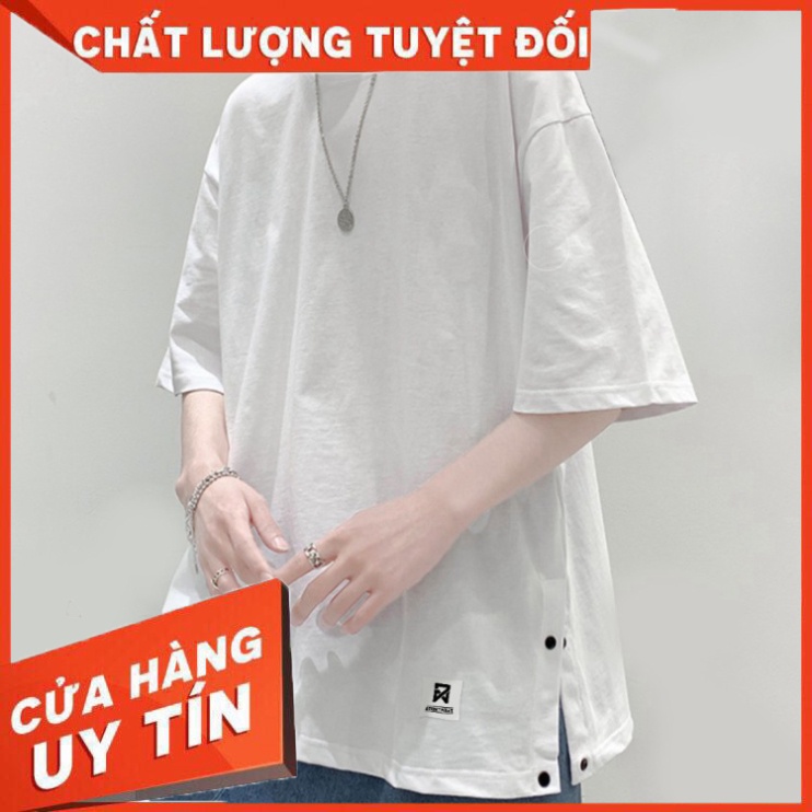 Áo thun XẺ TÀ CÚC Uniex N7 Basic Tee phông trơn nam nữ tay lỡ oversize form rộng Hàn Quốc - HÀNG MỚI VỀ