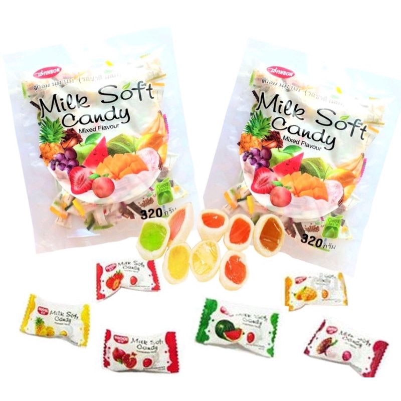 Kẹo dẻo Thái Lan mix trái cây 320g