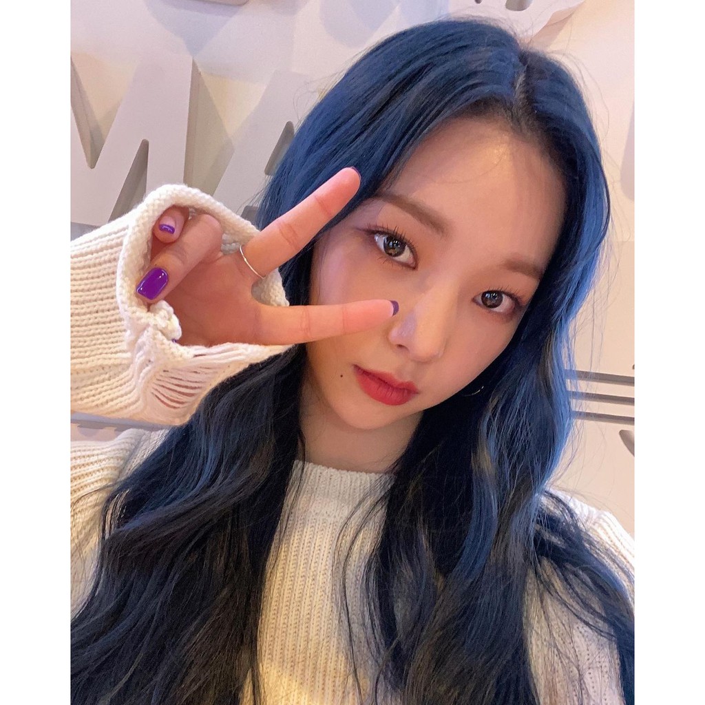 FREESHIP 99K TOÀN QUỐC_Thuốc nhuộm tóc xanh dương đen + tặng kèm trợ dưỡng - Ngọc Khuê Shop | BigBuy360 - bigbuy360.vn