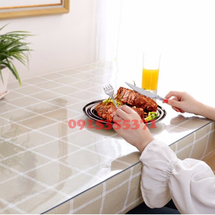 HCM-Khăn trải bàn  | PVC trong suốt | Nhựa dẻo trong