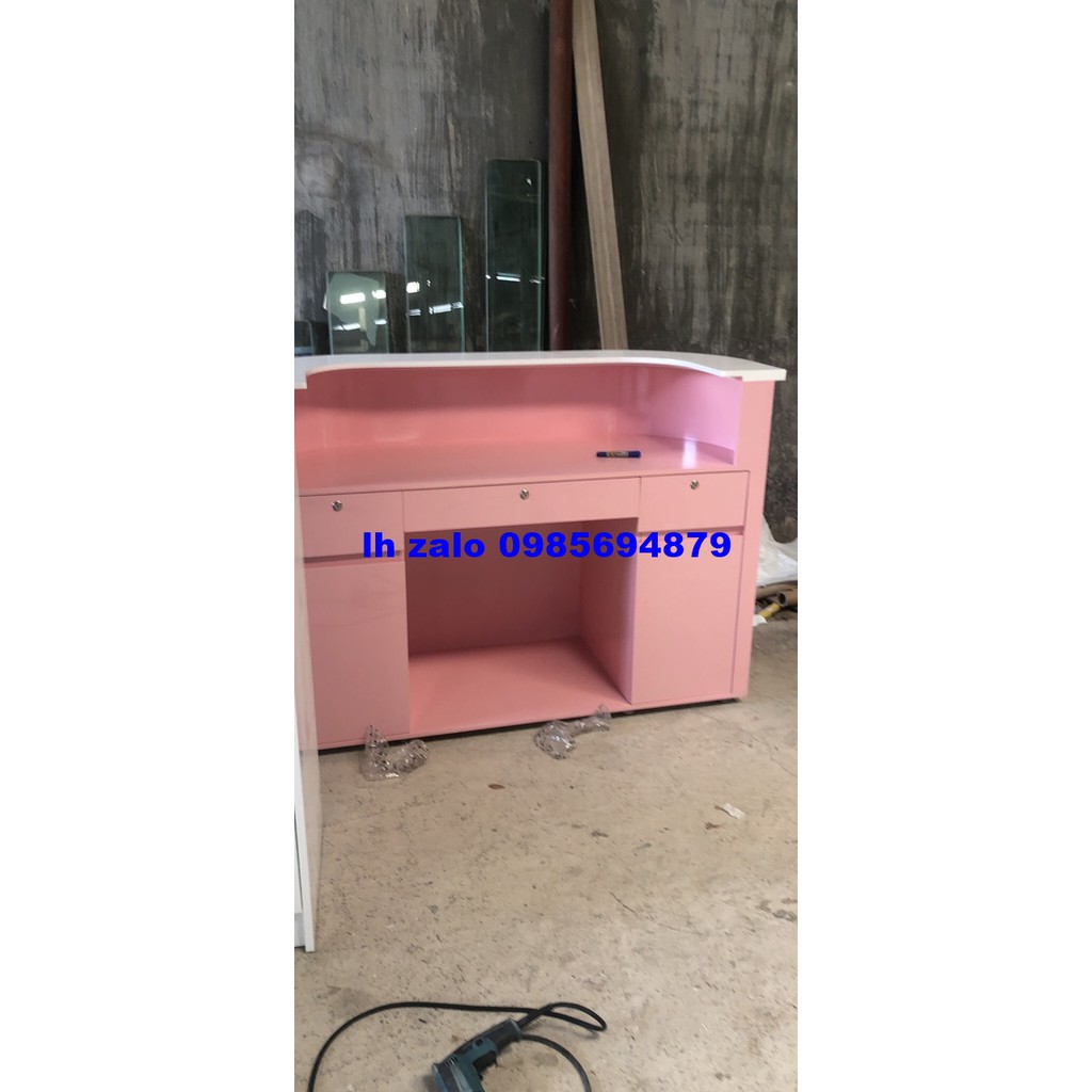 Quầy thu ngân quầy tính tiền QUẦY BARR quầy thu ngân spa quầy thu ngân giá rẻ Quầy lễ tân spa bàn lễ tân đẹp