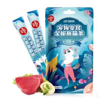 Súp thưởng cao cấp cho mèo Wanpy Happy Beauty 100 gói 6 thanh