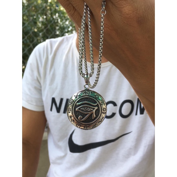 Mặt dây chuyền BẠC MẮT THẦN Horus Amulet
