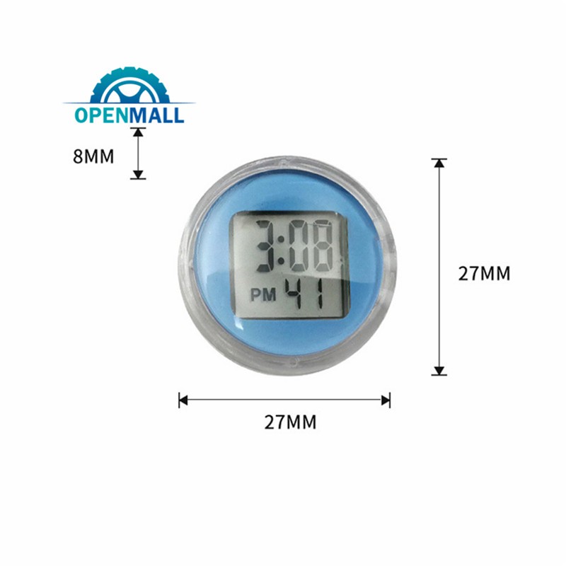 Đồng Hồ Điện Tử Mini Tiện Dụng Dành Cho Xe Máy