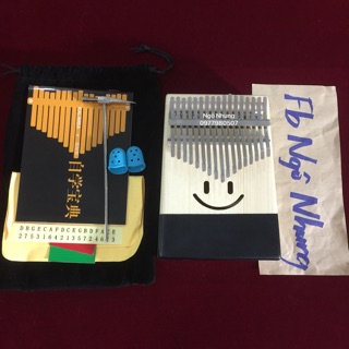 (Có video test) Đàn Kalimba Yael 17 phím gỗ Thông (Smile)