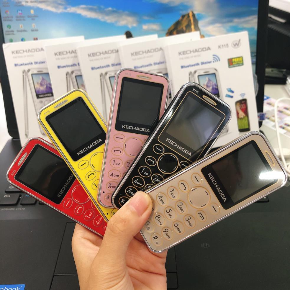 [KỊCH SÀN] Điện thoại mini Kechaoda K115 kiêm tai nghe bluetooth nhỏ gọn 3 sóng siêu mỏng BH 12 tháng | BigBuy360 - bigbuy360.vn