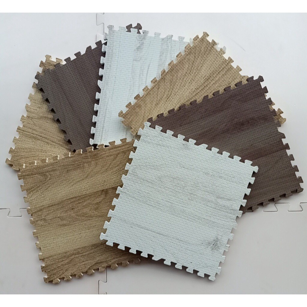 Thảm xốp lót sàn vân gỗ 60x60, 45x45, 30x30 Cao Cấp, đủ mẫu để bạn lựa chọn
