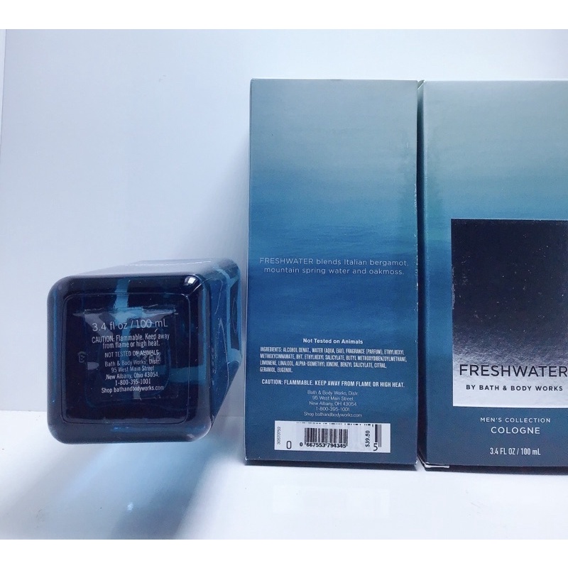 Nước hoa nam cologne COAST/ FRESH WATER 𝑩𝑨𝑻𝑯 &𝑩𝑶𝑫𝒀 𝑾𝑶𝑹𝑲𝑺 𝑬𝑨𝑼 𝑫𝑬 𝑪𝑶𝑳𝑶𝑮𝑵𝑬 - 100𝒎𝒍 | BigBuy360 - bigbuy360.vn