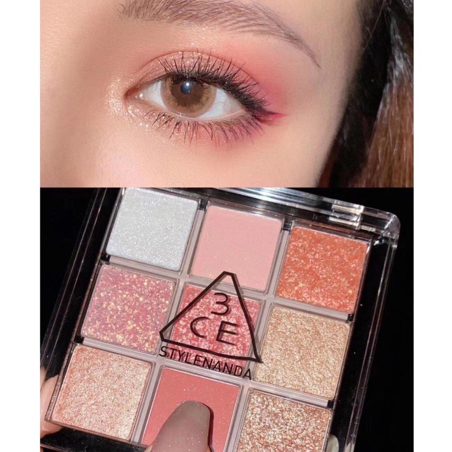 Bảng mắt mịn lì 9 ô 3CE MULTI EYE COLOR PALETTE #SHOT AGAIN